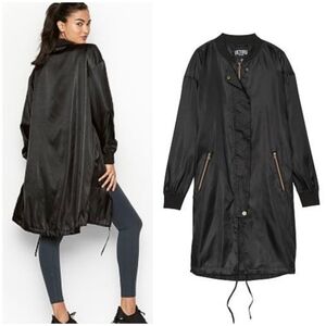 Victoria's Secret longline bomber jacket size M